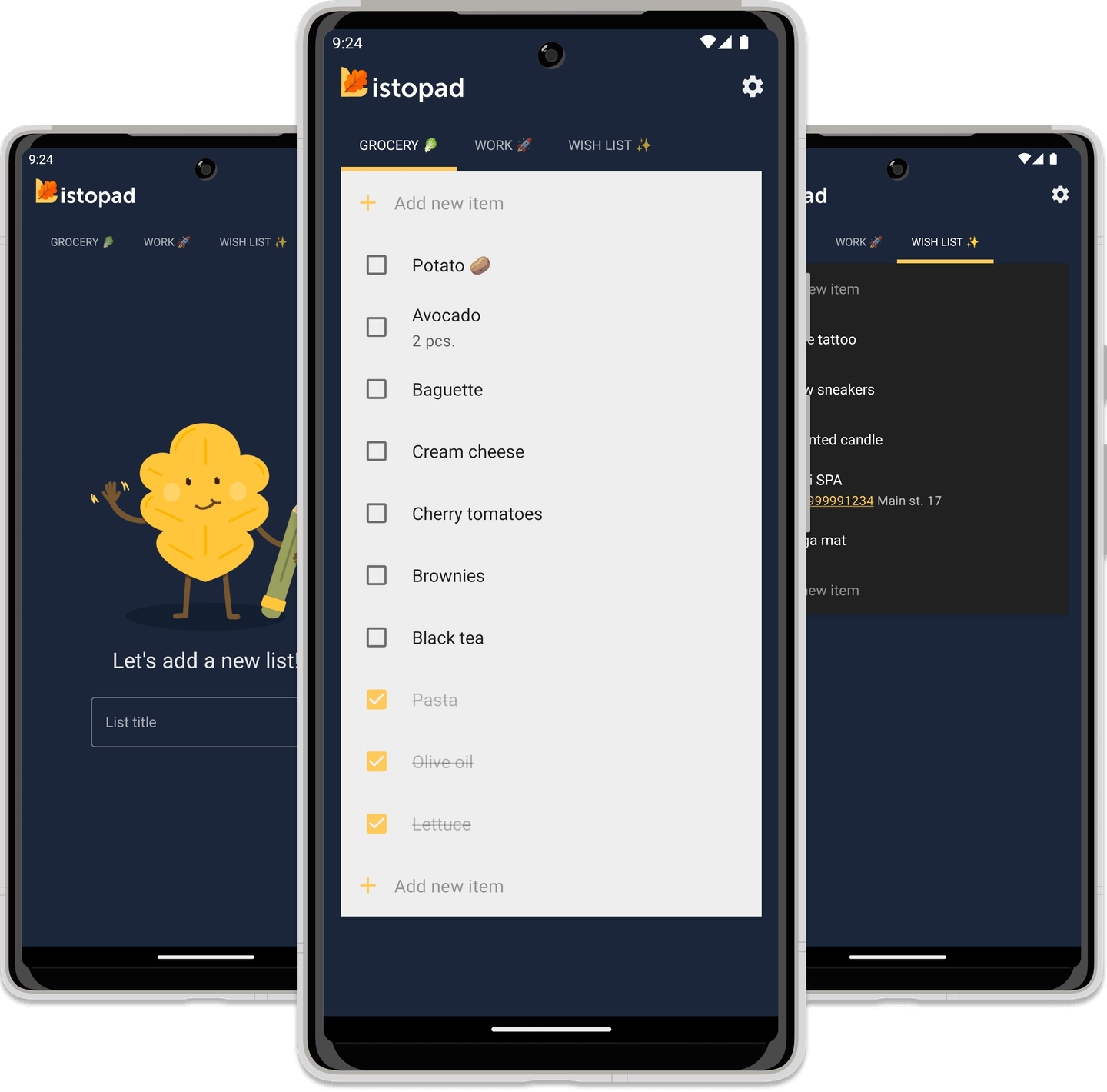 Listopad screenshots